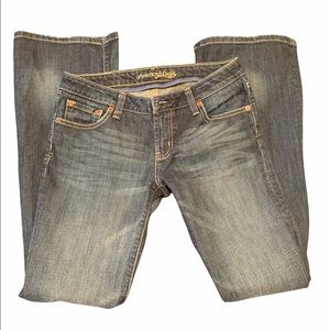 American Eagle dark boot cut jeans 6